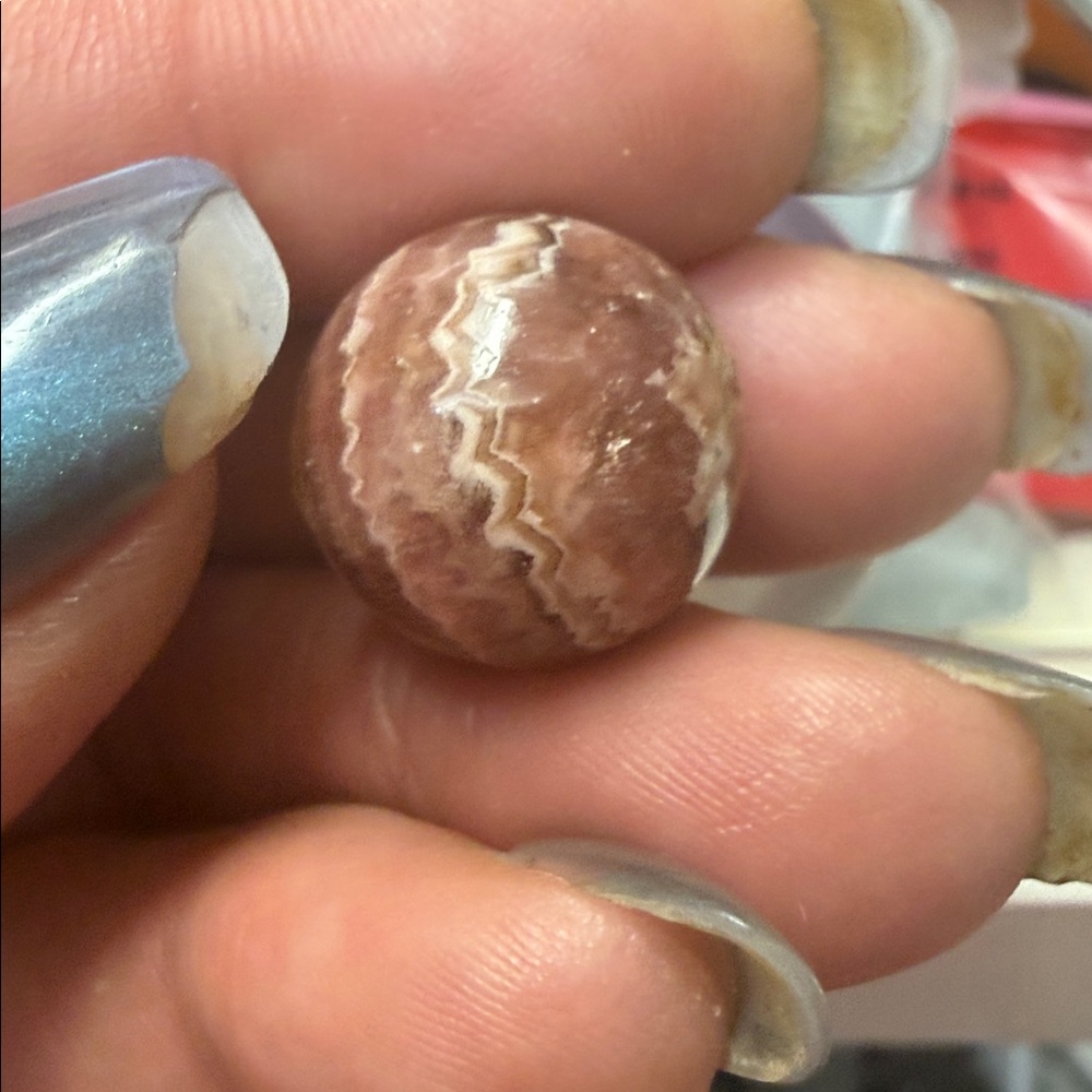 Rhodochrosite Sphere